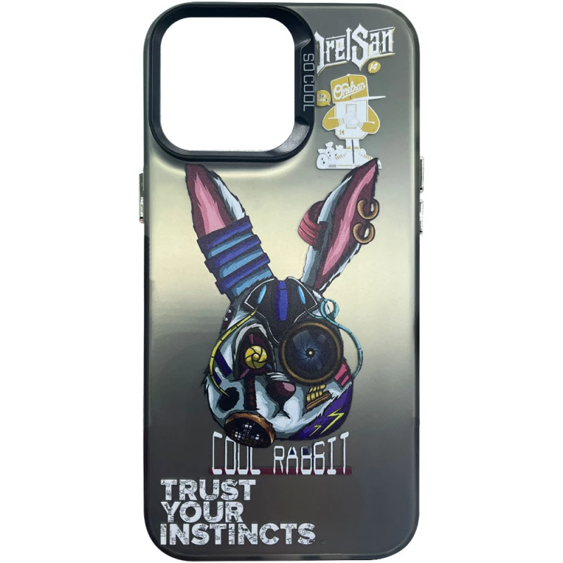 Чохол TPU+PC Street Art для Xiaomi Poco C75 – Cool Rabbit. Фото 1 з 2