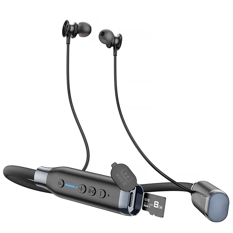 Bluetooth Наушники Hoco ES62 Pretty neck-hang – Black. Фото 3 из 4