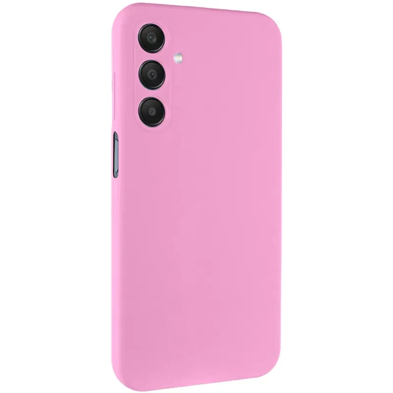 Кольоровий силіконовий чохол GETMAN із закритою камерою для Samsung Galaxy A37 5G – Рожевий / Pink. Фото 1 з 1