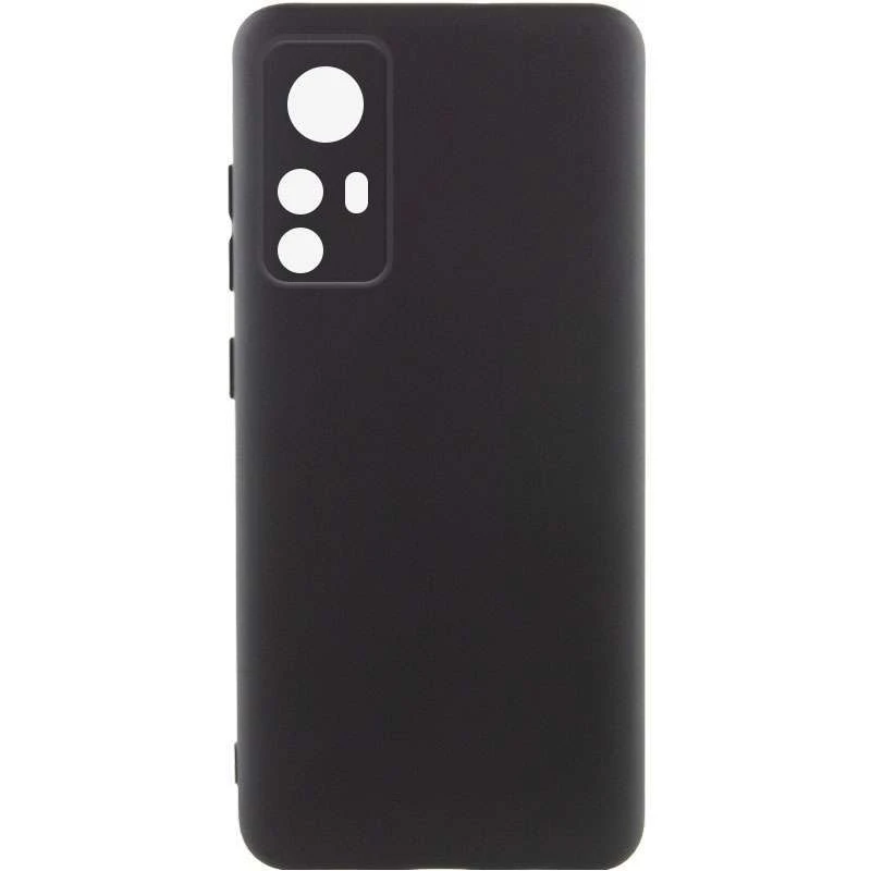 

Чехол Silicone Case Lakshmi с закрытой камерой для Xiaomi 12T / 12T Pro (Черный / Black), Чорний / black