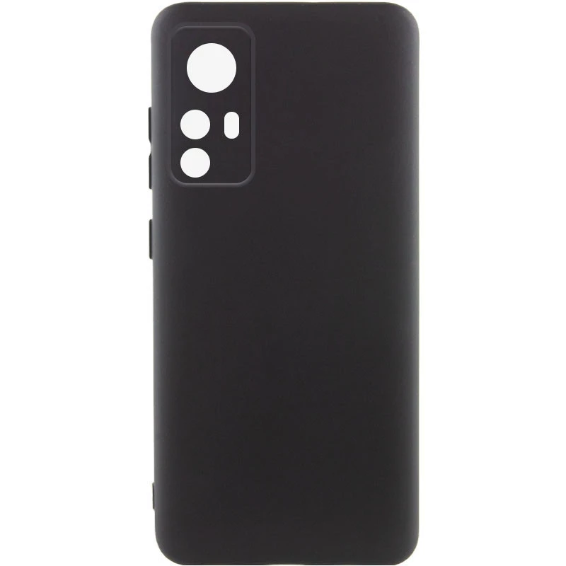 

Чехол Silicone Case Lakshmi с закрытой камерой для Xiaomi Redmi Note 12S (Черный / Black), Чорний / black