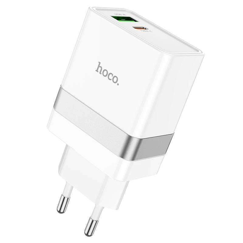 

МЗП Hoco N21 Topspeed PD30W+QC3.0 (1USB/1Type-C/3A)