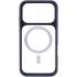 Чехол TPU GETMAN Moon Clear with MagSafe для Apple iPhone 16 Pro Max – Blue. Фото 4 из 6