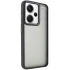 Чехол TPU+PC Lyon Frosted на Xiaomi Redmi Note 13 Pro+ – Black. Фото 1 из 9