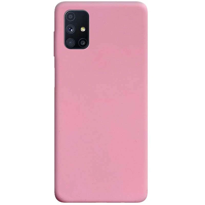 

Кольоровий силіконовий чохол на Samsung Galaxy M51 (Рожевий)