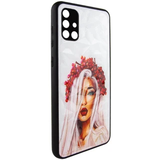 Скляний чохол Prisma Ladies на Samsung Galaxy A51 — Ukrainian Girl