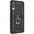 Протиударний чохол Serge Ring з кільцем на Samsung Galaxy A50 (A505F) / A50s / A30s – Чорний. Фото 4 з 6