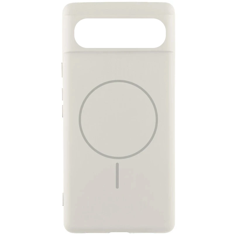 Силиконовый чехол Lakshmi MagFit для Google Pixel 9 – Белый / White. Фото 1 из 4
