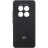 Силиконовый чехол Cover Lakshmi с защитой камеры для Xiaomi Redmi Note 14 Pro+ 5G – Черный / Black. Фото 1 из 5