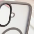 TPU+PC с металлическими кнопками и MagSafe для Apple iPhone 16 – Серый / Grey. Фото 6 из 6