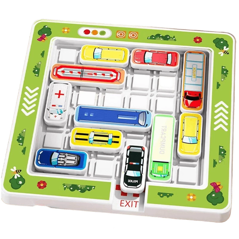 Портативна інтерактивна гра-лабіринт SHT KJ131-3 Move Car Parking – Colorful. Фото 1 з 4