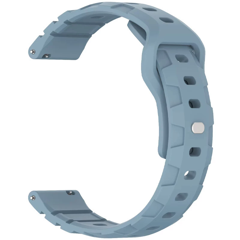 Силіконовий ремінець Defense для Smart Watch 20mm – Light Blue. Фото 2 з 3
