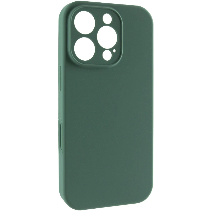 Чехол Silk Full Camera Protective (AA) NO LOGO для Apple iPhone 16 Pro Max – Зеленый / Pine green. Фото 1 из 8