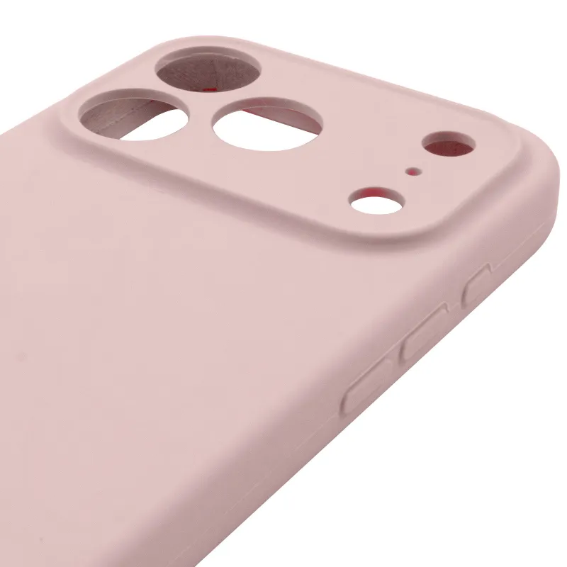 Чехол Silk Full Camera Protective (AA) NO LOGO для Apple iPhone 17 Pro Max (6.9") – Розовый / Chalk Pink. Фото 4 из 6