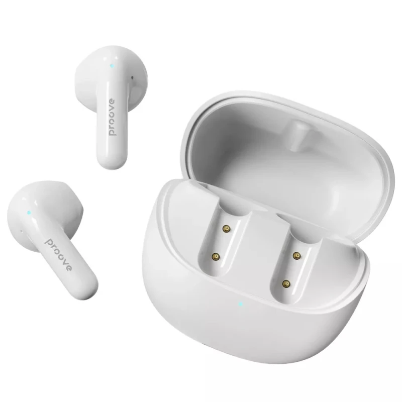 Бездротові TWS навушники Proove Logic (APP) – White. Фото 2 з 3