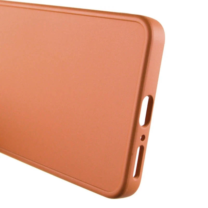 TPU чохол Bonbon з металевими кнопками на Xiaomi Poco M6 Pro 4G – Помаранчевий / Papaya. Фото 15 з 17