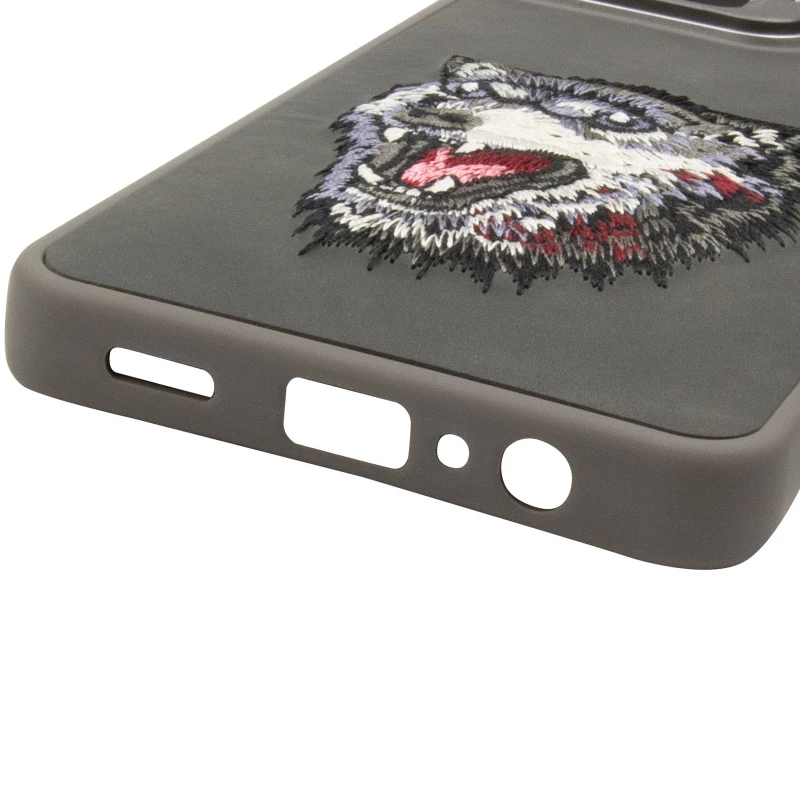 TPU+PC чохол з тваринами для Samsung Galaxy A06 – Grey Wolf. Фото 12 з 16