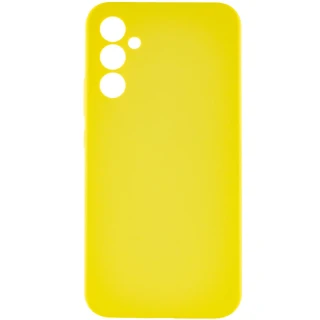 Чохол Silicone Case Lakshmi Premium із закритою камерою для Samsung Galaxy S24 — Жовтий / Yellow