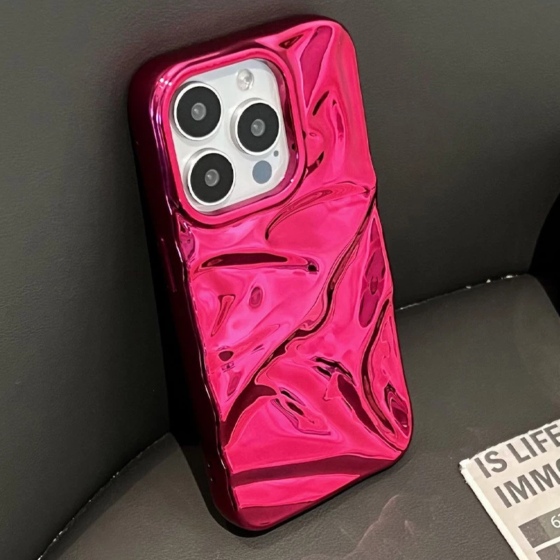 Гламурний силіконовий чохол на Apple iPhone 12 Pro Max (6.7") – Red. Фото 2 з 6