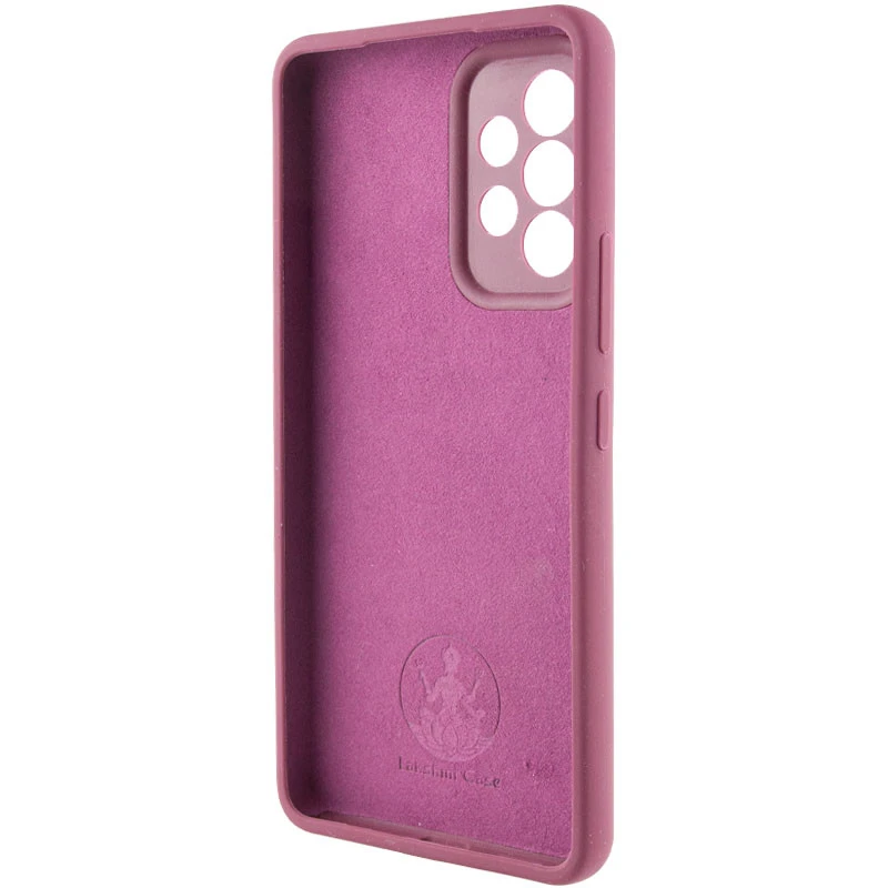 Чохол Silicone Case Lakshmi Premium із закритою камерою для Samsung Galaxy A53 5G – Бордовий / Plum. Фото 8 з 11