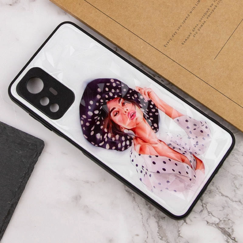 Скляний чохол Prisma Ladies на Xiaomi Redmi Note 12S – Girl in a hat. Фото 3 з 3