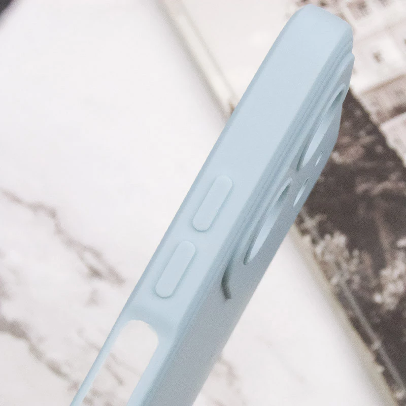 Кольоровий силіконовий чохол із захистом камери на Xiaomi Poco X5 Pro 5G – Сірий / Smoky Gray. Фото 8 з 9