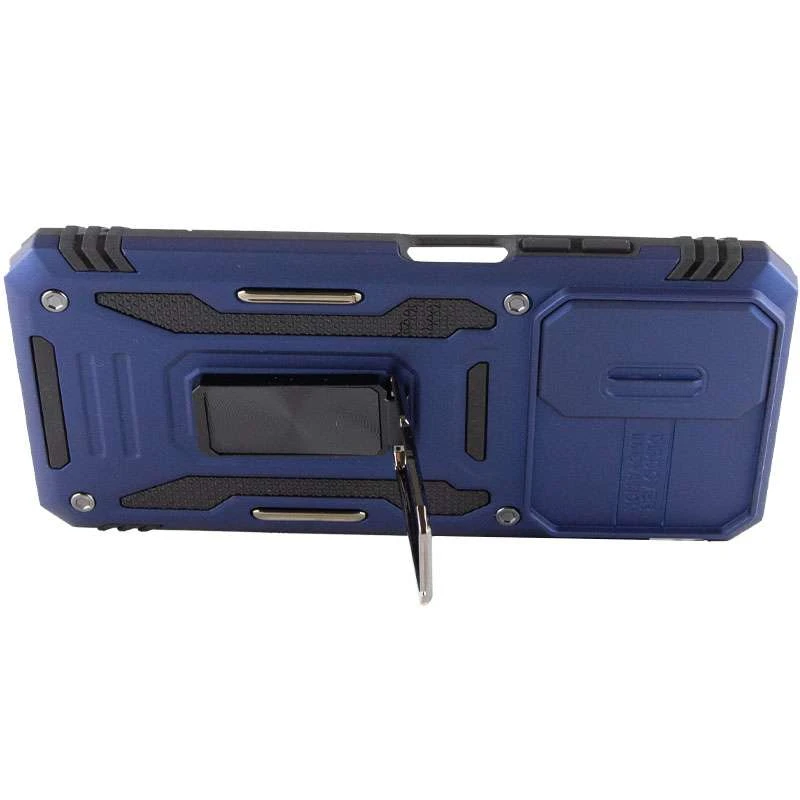 Ударостійкий чохол Square Ring зi шторкою на камеру на Xiaomi Redmi 9A – Синій / Navy. Фото 4 з 5