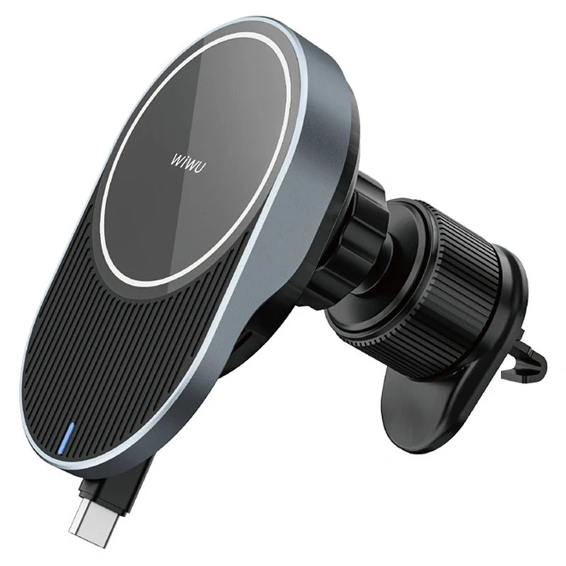 Автотримач з БЗП WIWU CH-315 – Gray. Фото 3 з 11