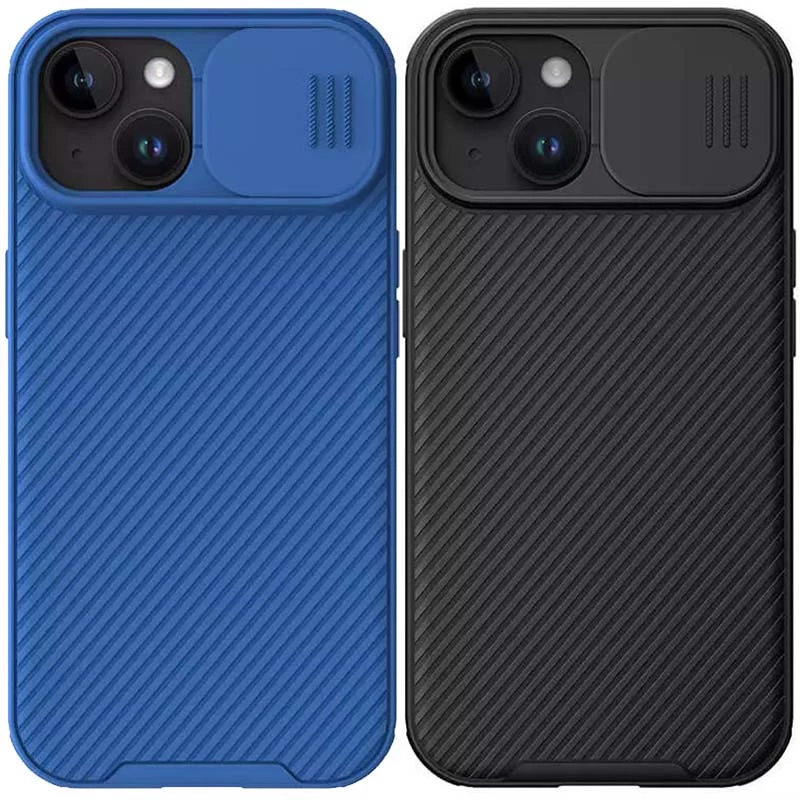 Пластиковая накладка Nillkin Pro со шторкой для камеры и магнитом для Apple iPhone 15 (6.1") фото 1 из 2