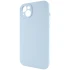 Чохол Silk Full Camera Protective (AA) NO LOGO для Apple iPhone 14 (6.1") – Блакитний / Sweet Blue. Фото 3 з 6