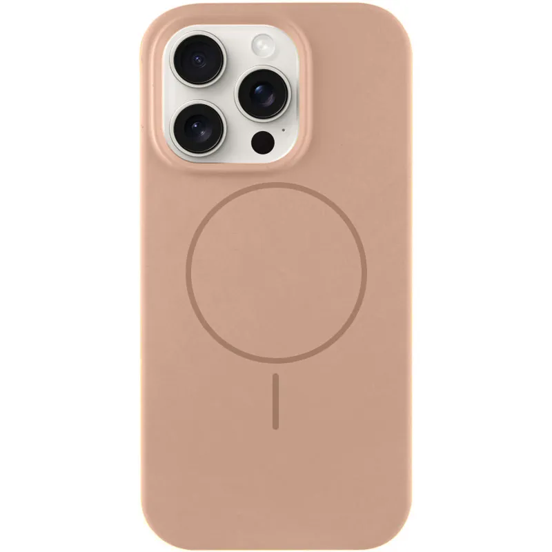 Чехол Silk Full Protective (AA) NO LOGO with Magnetic Fit для Apple iPhone 13 Pro (6.1") – Бежевый / Desert Gold. Фото 1 из 1
