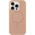 Чохол Silk Full Protective (AA) NO LOGO with Magnetic Fit для Apple iPhone 16 – Бежевий / Desert Gold. Фото 1 з 1