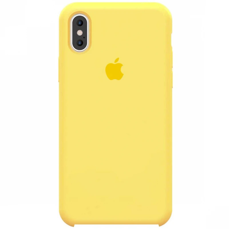 

Чохол Silicone Case на Apple iPhone XS (5.8") (Жовтий / Yellow)