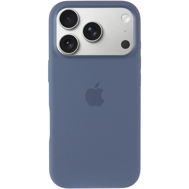 Чохол Silicone case (AAA) with Magsafe and Animation для Apple iPhone 17 Pro Max (6.9") – Anchor Blue. Фото 4 з 7