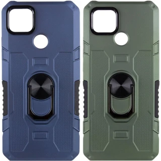 Протиударний чохол Military з підставкою-кільцем на Xiaomi Redmi 9C фото 1 Протиударний чохол Military з підставкою-кільцем на Xiaomi Redmi 9C фото 1 з 2
