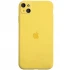 Чехол Silicone Case с защитой камеры для Apple iPhone 13 (6.1") – Желтый / Yellow. Фото 1 из 14