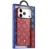 TPU+PC чохол Blueo Gilded Tactile Woven with MagSafe для Apple iPhone 17 Pro (6.3") – Red. Фото 2 з 3