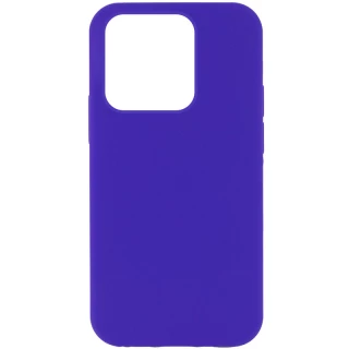 Чехол с закрытым низом Silicone Case для Apple iPhone 15 Pro Max (6.7") фото 1 из 4