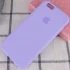 Чехол Silicone Case с закрытым низом для Apple iPhone 6/6s (4.7") – Сиреневый / Dasheen. Фото 2 из 3