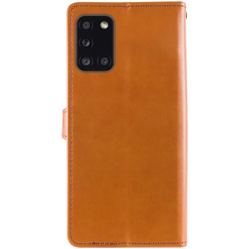 Чохол-книжка GETMAN Gallant  на Samsung Galaxy A31 – Коричневий. Фото 6 з 8