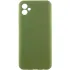 Чехол Silicone Cover Ummi Lakshmi Full Camera (AA) для Samsung Galaxy A07 – Зеленый / Dark green. Фото 2 из 4