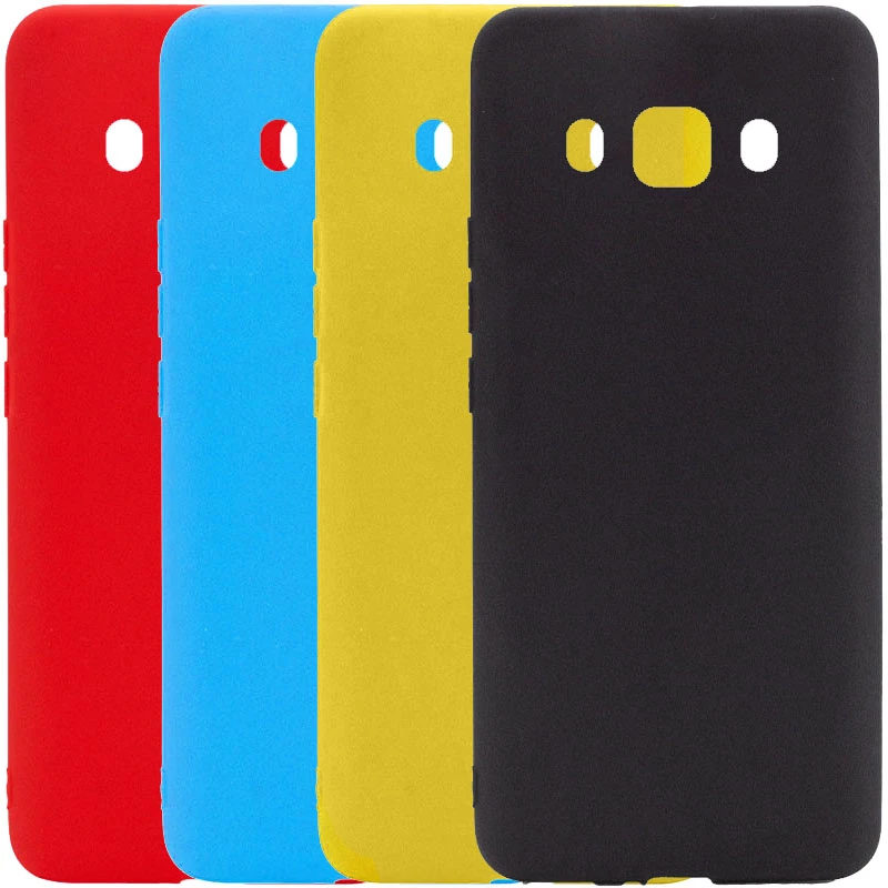 Кольоровий силіконовий чохол на Samsung J710F Galaxy J7 (2016) фото 2 з 3