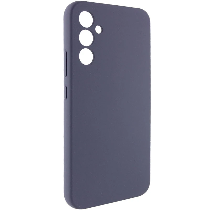 Чехол Silicone Case Lakshmi Premium з закритою камерою на Samsung Galaxy A35 – Серый / Dark Gray. Фото 2 из 6
