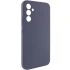 Чохол Silicone Case Lakshmi Premium із закритою камерою для Samsung Galaxy A56 5G – Сірий / Dark Gray. Фото 4 з 10