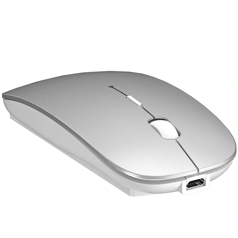 Миша бездротова WIWU WM101-C Wimice Lite 2.4G – silver. Фото 3 з 6