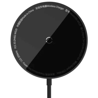 БЗУ Baseus Simple Mini3 Magnetic Wireless Charger 15W (CCJJ0400) — Black