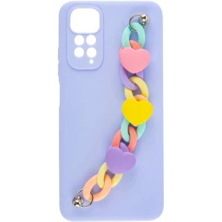Чохол Heart з ланцюгом на Xiaomi Redmi Note 11 Pro 4G/5G фото 1 з 8