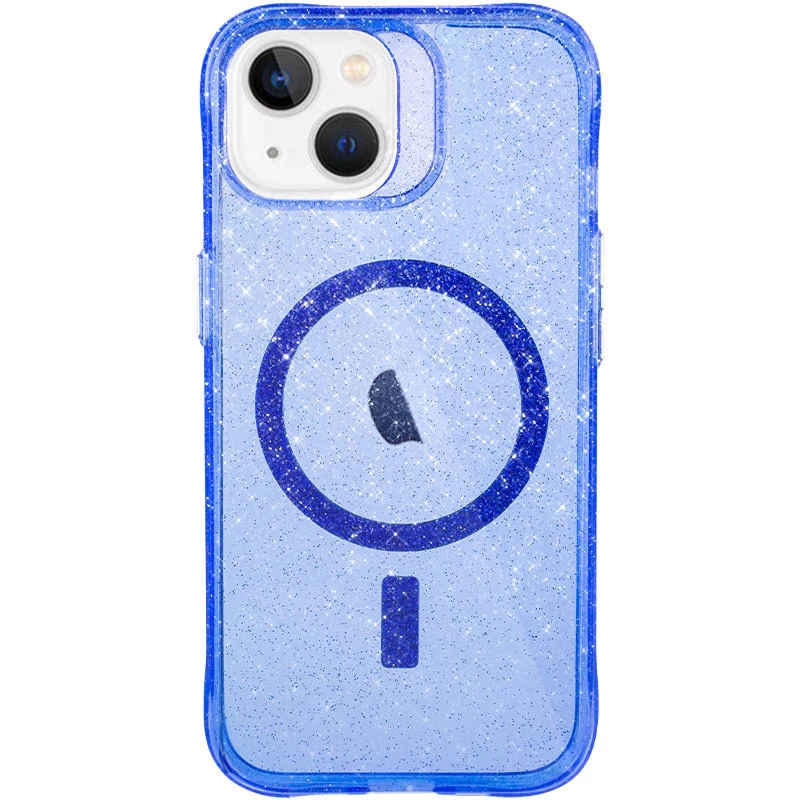 Зоряний чохол з MagSafe на Apple iPhone 14 (6.1") – Blue. Фото 2 з 12