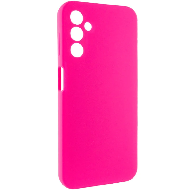 Чохол Silicone Case Lakshmi Premium із закритою камерою для Samsung Galaxy A14 4G/5G – Рожевий / Barbie pink. Фото 3 з 7