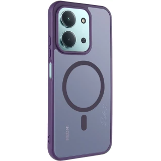 Чехол TPU Bloom with Magnetic Fit для Xiaomi Redmi 15C (EU) — Purple